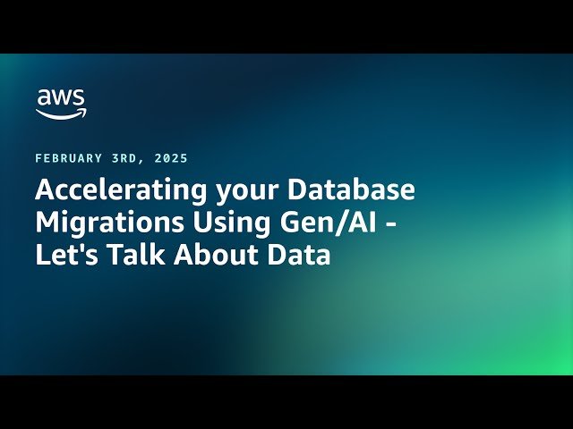 Accelerating Database Migrations Using Generative AI