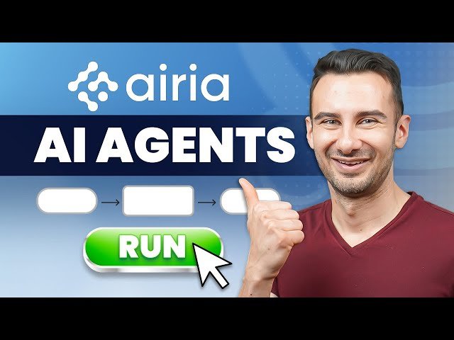 Airia AI Tutorial for Beginners - Build Your First AI Agent