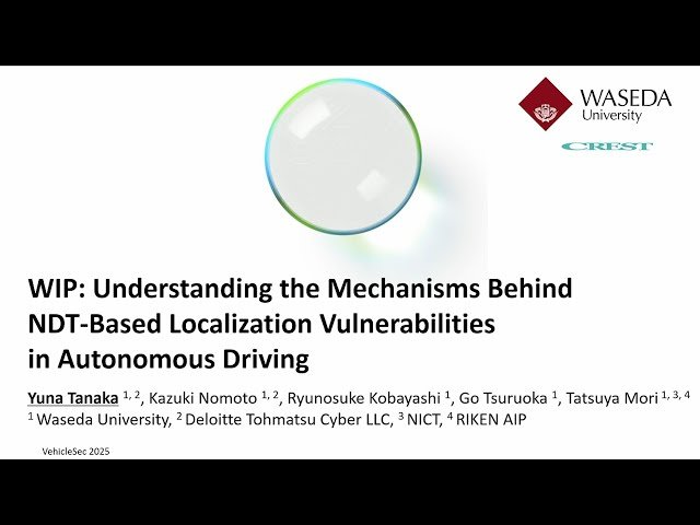 Understanding the Mechanisms Behind NDT-Based Localization Vulnerabilities in Autonomous Driving