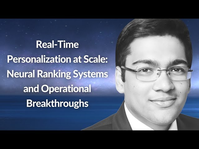 Real-Time Personalization at Scale