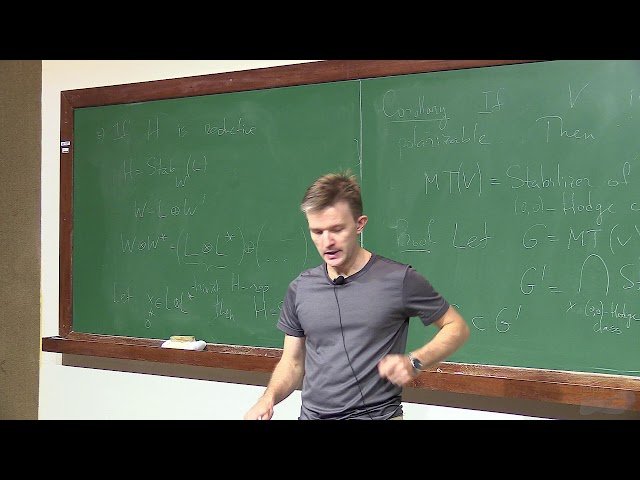 Mumford–Tate Groups in Hodge Theory - Aula 03