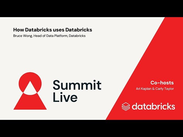 How Databricks Uses Databricks