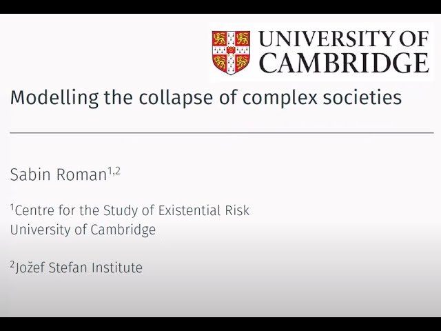 Modeling the Collapse of Complex Societies