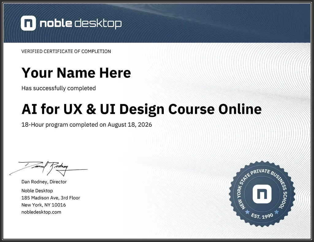 AI for UX & UI Design