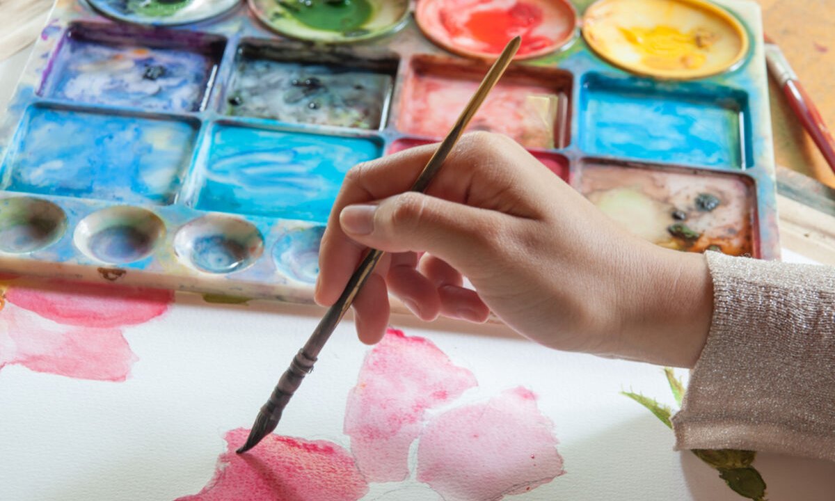 Watercolor Lettering and Loose Florals with Jade Scarlett