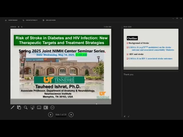 Risk of Stroke in Diabetes and HIV Infection: New Therapeutic Targets and Treatment Strategies