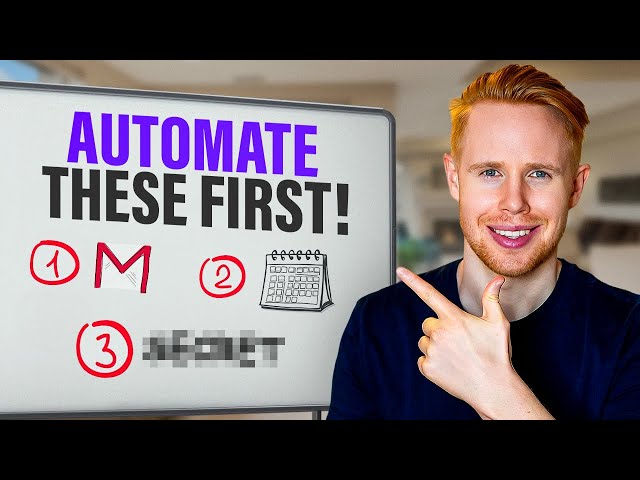 The Only 3 Things I'd Automate When Starting a Business