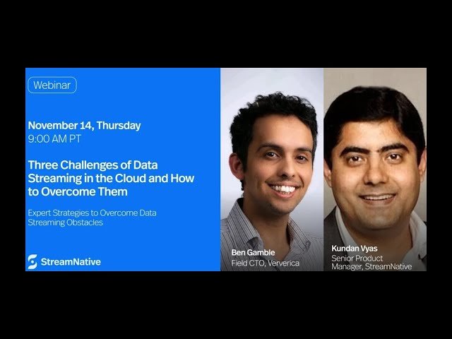 Three Challenges of Data Streaming in the Cloud and How to Overcome Them