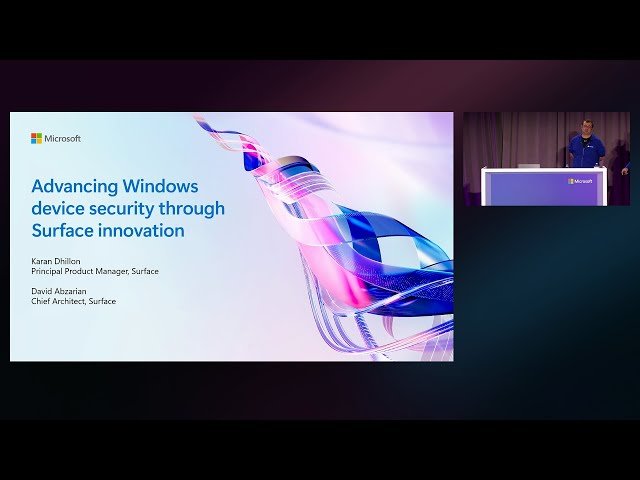 Advancing Windows Device Security Through Surface Innovation