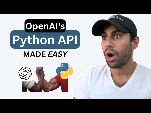 The OpenAI Python API - Introduction and Example Code