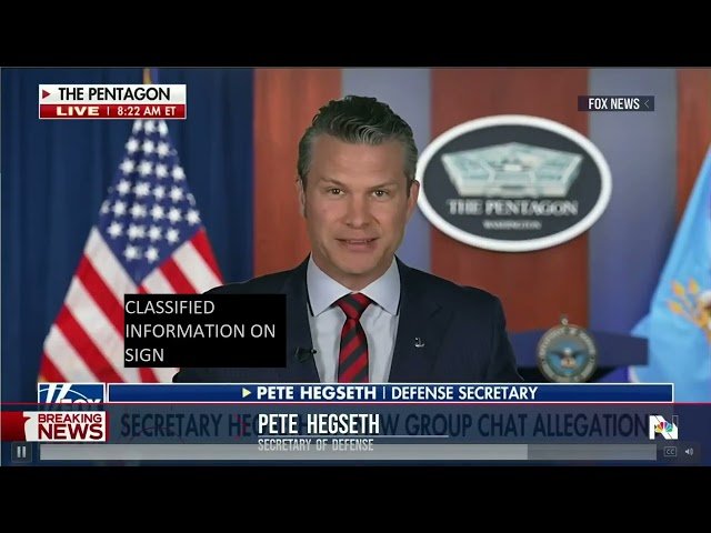 We Are Currently Clean on OPSEC - The Signalgate Saga