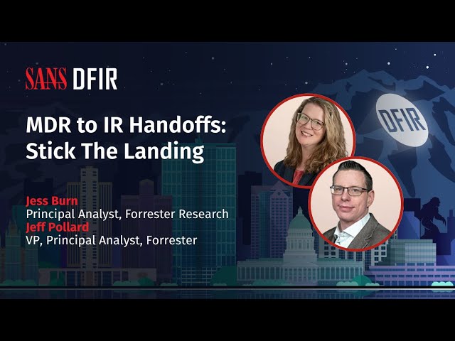 MDR to IR Handoffs - Stick The Landing