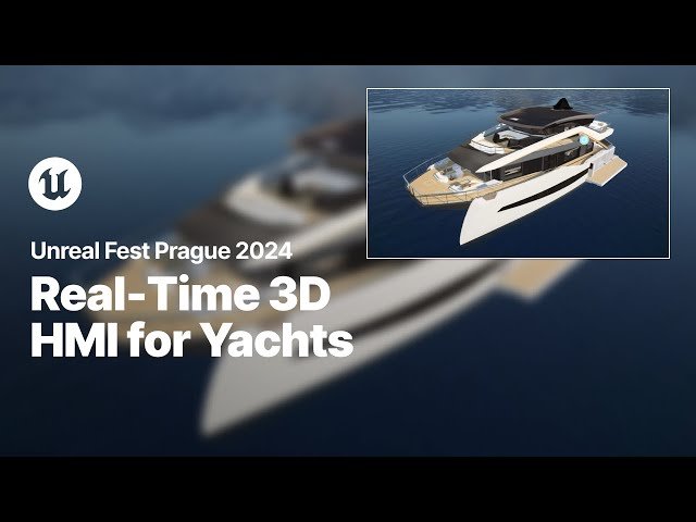Real-Time 3D HMI for the High-End Yacht Industry