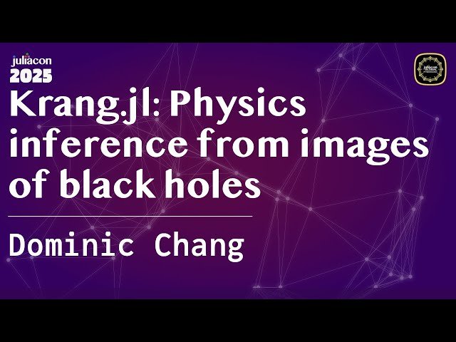 Krang.jl - Physics Inference from Images of Black Holes