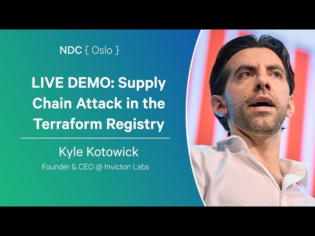 LIVE DEMO - Supply Chain Attack in the Terraform Registry