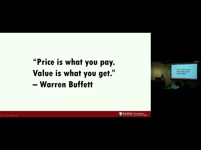 Chasing Value in Otolaryngology