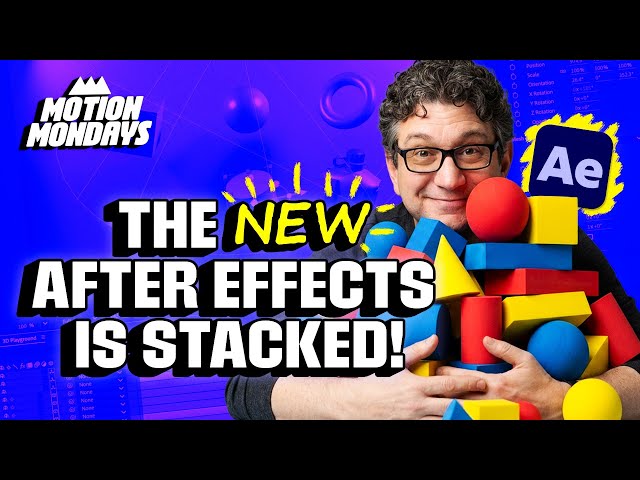 After Effects 26 Drops and The Motion Designer DNA Test - Motion Mondays