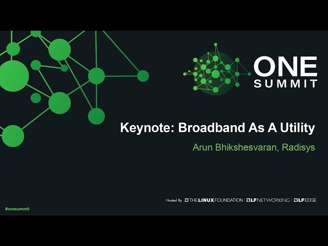 Broadband as a Utility