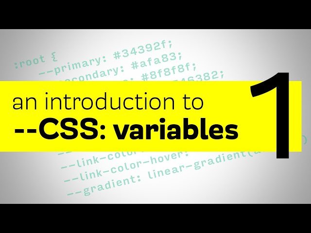 Free Video: CSS Custom Properties - An Introduction to CSS Variables ...