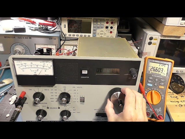 A Look Inside - Harmon 4200B Selective Voltmeter Fix and Repair - Part 4
