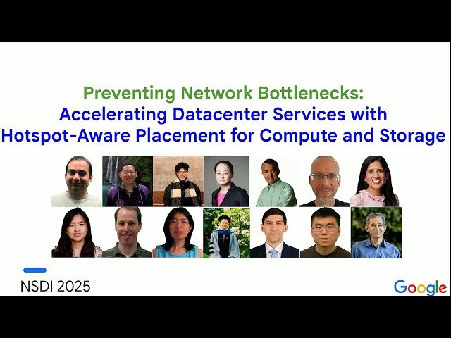 Preventing Network Bottlenecks - Accelerating Datacenter Services with Hotspot-Aware Placement for Compute and Storage