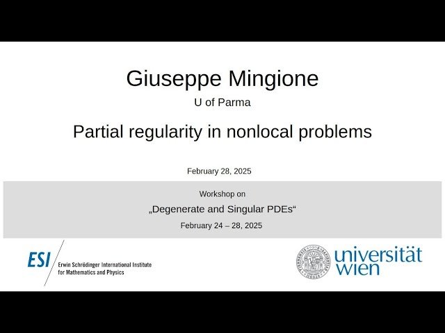 Partial Regularity in Nonlocal Problems