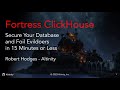 Fortress ClickHouse - Securing Your Database with Essential Protection Methods