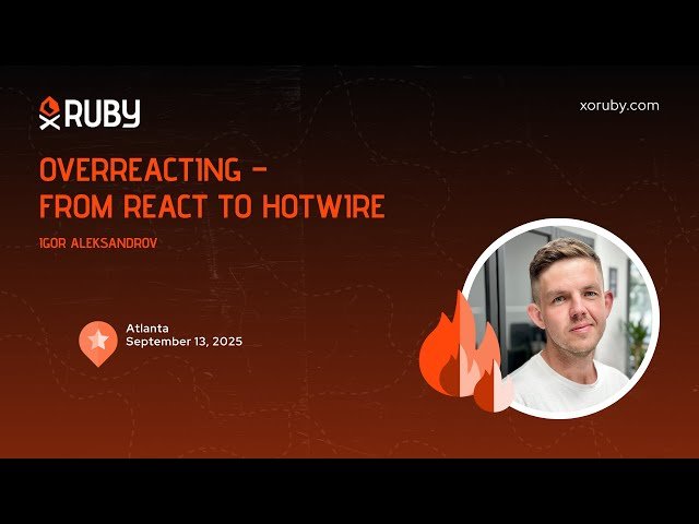 Overreacting - From React to Hotwire
