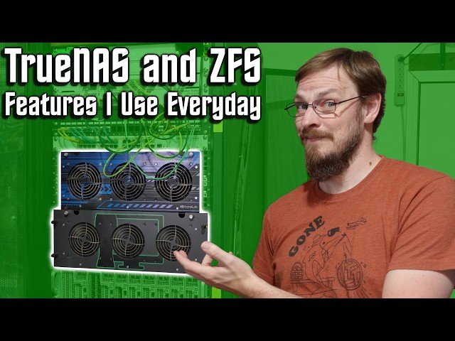 TrueNAS and ZFS Features I Use Everyday