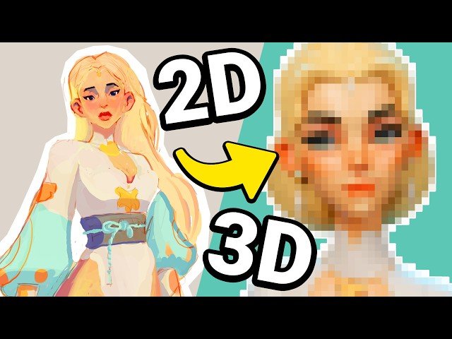 2D to 3D - Sculpting a Female Knight From Start to Finish in ZBrush