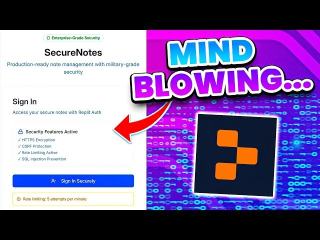 Testing Replit's AI Coding Tool - Building a Secure Note-Taking App