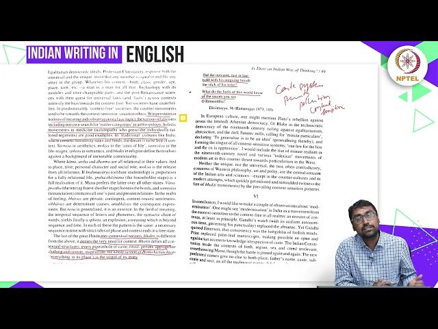 A.K. Ramanujan's "Is There an Indian Way of Thinking?" - Part 3