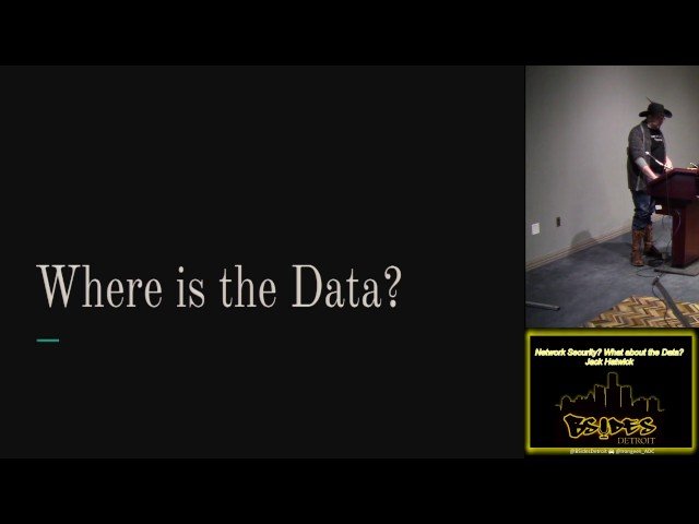 Network Security - What About the Data