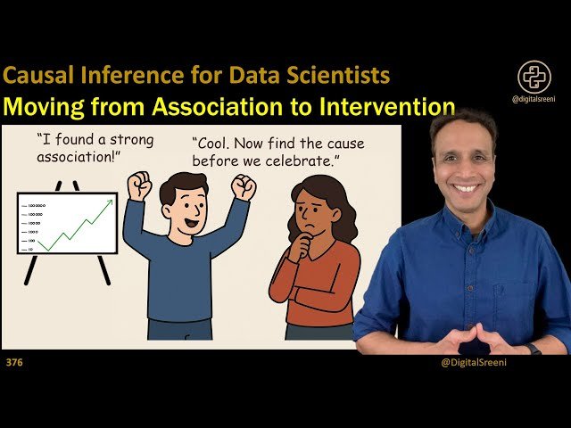 Causal Inference for Data Scientists - Moving from Association to Intervention