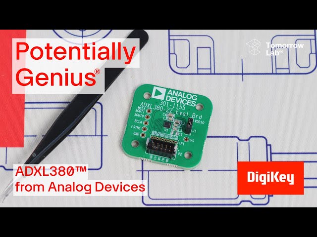 Analog Devices ADXL380 Shipment Quality Logger - Potentially Genius