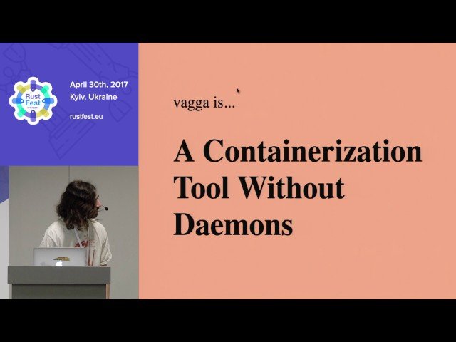 Vagga: Containerization Without Daemons for Development Environments