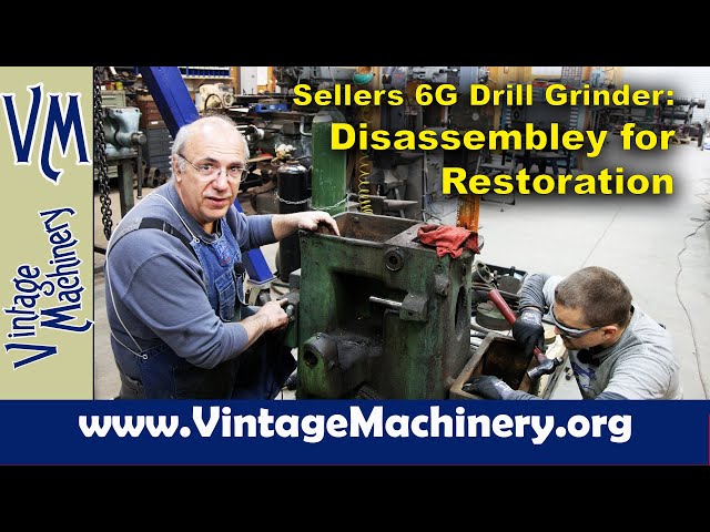 Sellers 6G Drill Grinder - Disassembly and Restoration Guide