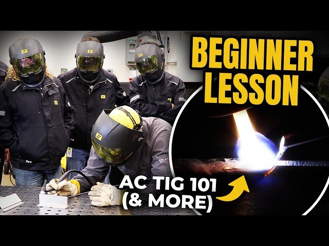 Crash Course in AC TIG Welding Aluminum and Plasma Cutting