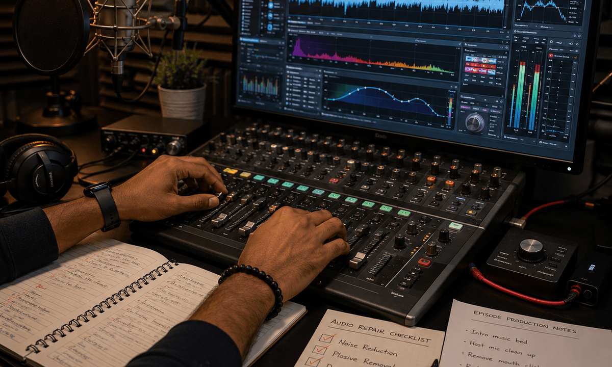 Professional Audio Editing and Sound Production