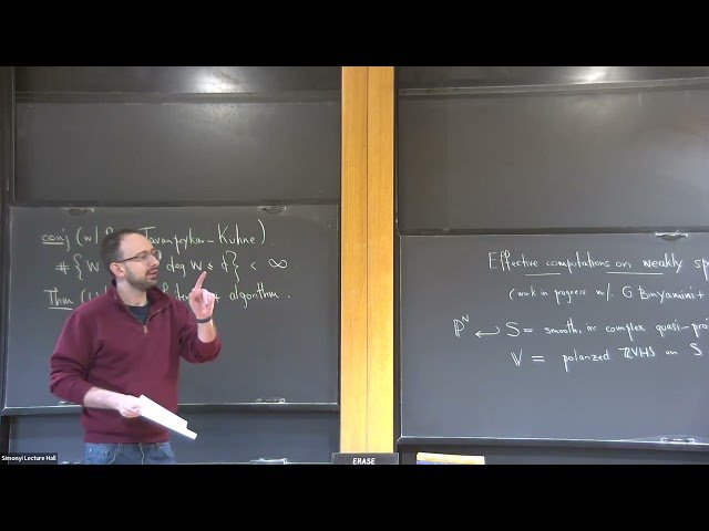 Effective Computations for Weakly Special Loci