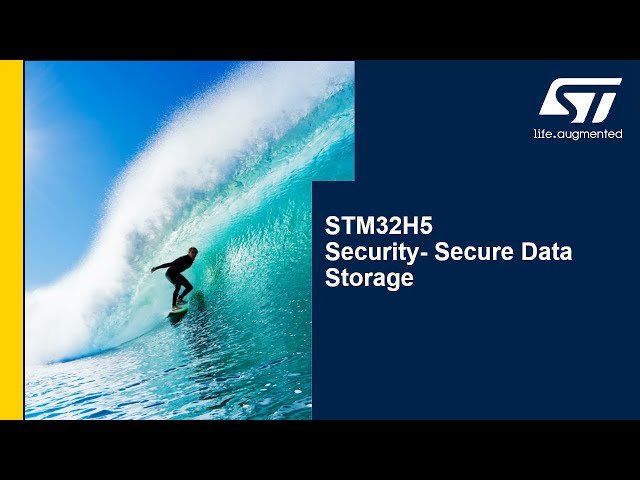 STM32H5 MCU Series - Security-Enhanced Key Storage (KEYSTOR)