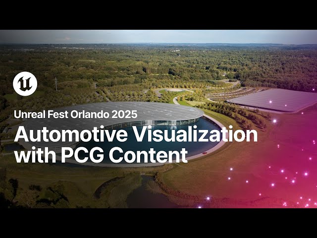 Procedural Worlds by McLaren - Automotive Visualization with PCG Content