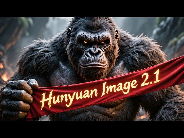 Hunyuan Image 2.1 by Tencent - Full Tutorial and 1-Click Installation for Ultra Advanced Local App