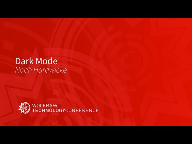 Dark Mode Implementation - UX and Front-End Development at Wolfram