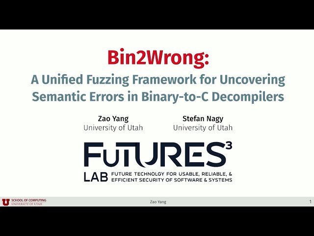 Bin2Wrong - A Unified Fuzzing Framework for Uncovering Semantic Errors in Binary-to-C Decompilers