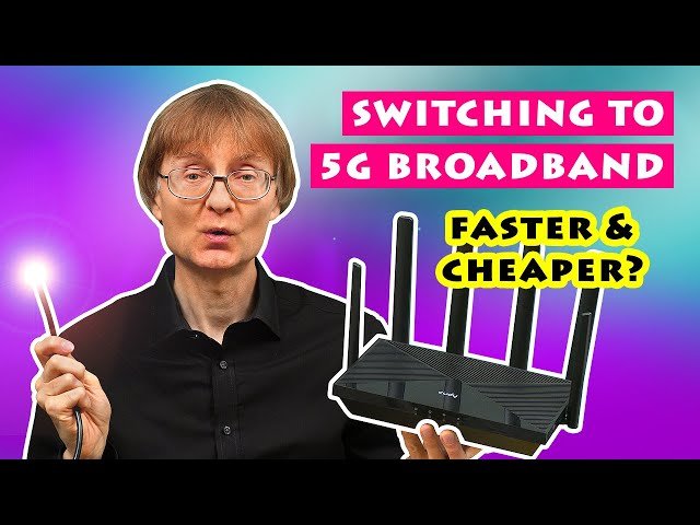 Switching to 5G Broadband - Cudy P5 Router