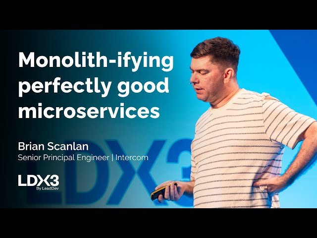 Monolith-ifying Perfectly Good Microservices