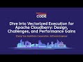 Dive into Vectorized Execution for Apache Cloudberry - Design, Challenges, and Performance Gains