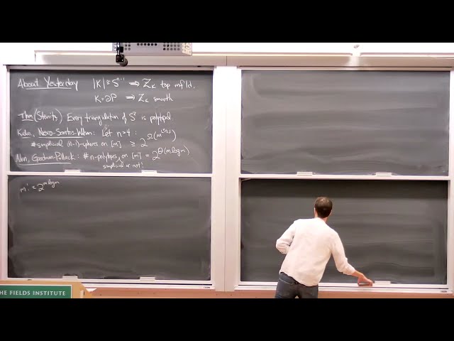 Graduate School on Polyhedral Products - Part 3