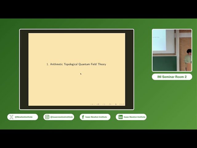 Arithmetic (Topological) Quantum Field Theory